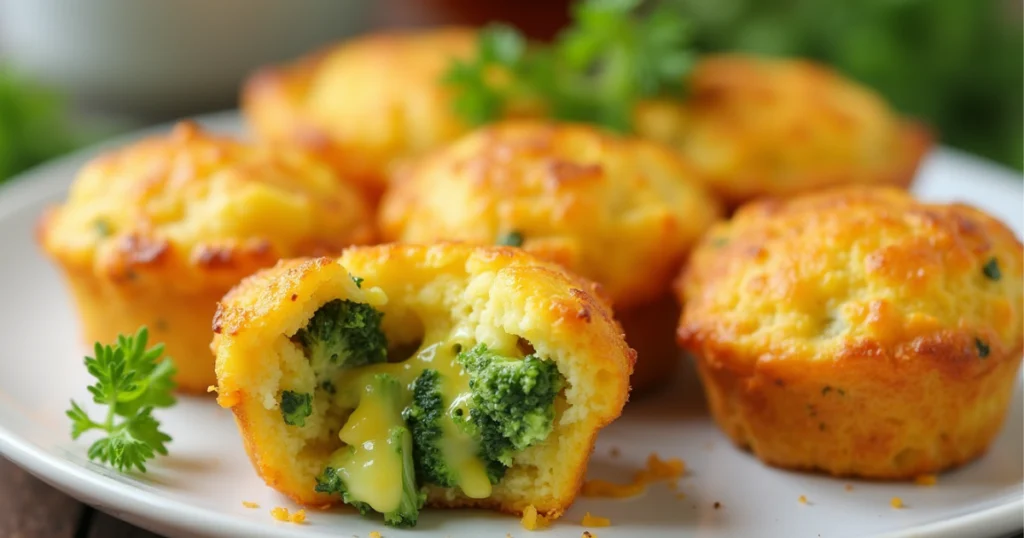 Broccoli Cheddar Egg Bites