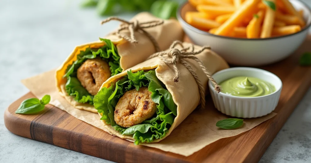 Chicken Pesto Wraps