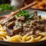 Beef Stroganoff